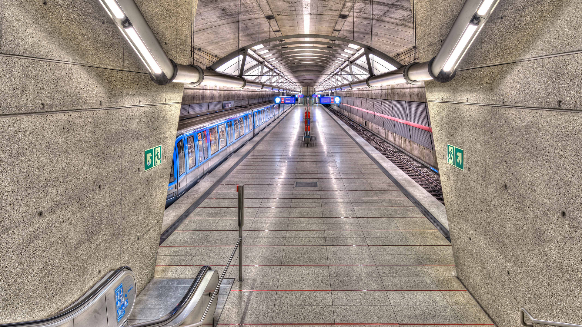 München, Linie U2, Station 'Messestadt Ost'