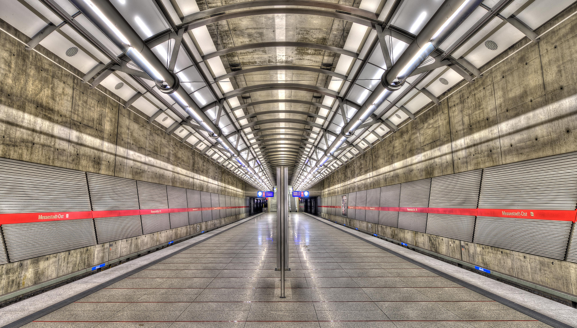 München, Linie U2, Station 'Messestadt Ost'