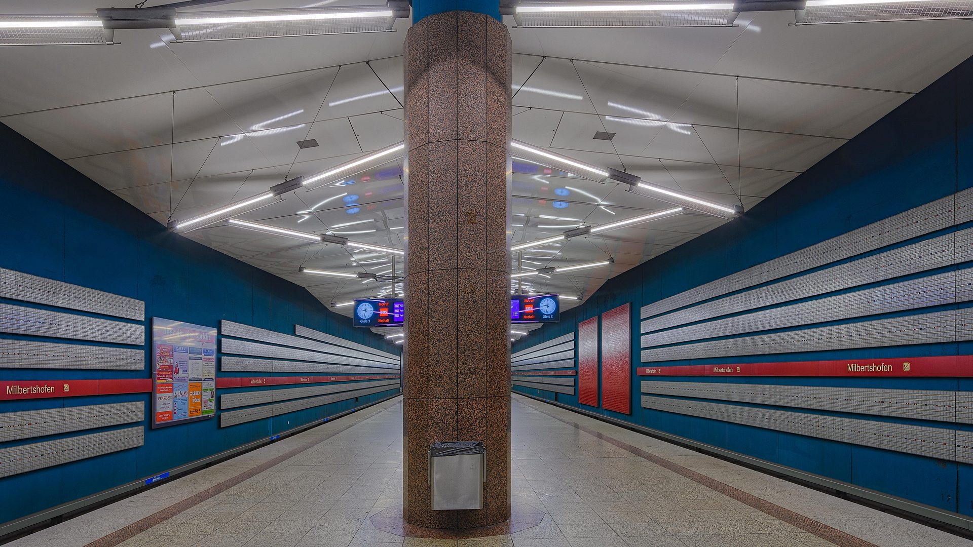 München, Linie U2, Station 'Milbertshofen'