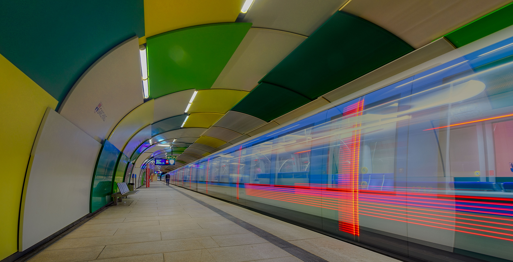 München, Linie U6, Station 'Garching'