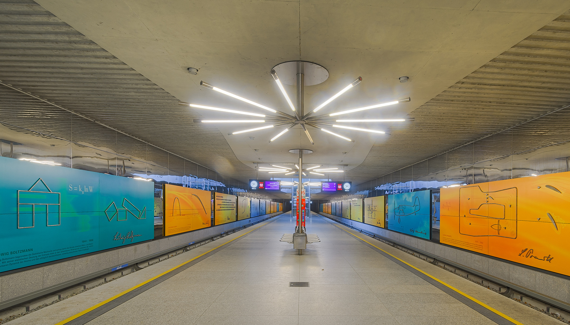 München, Linie U6, Station 'Garching Forschungszentrum' Foto & Bild | architektur, bus ...