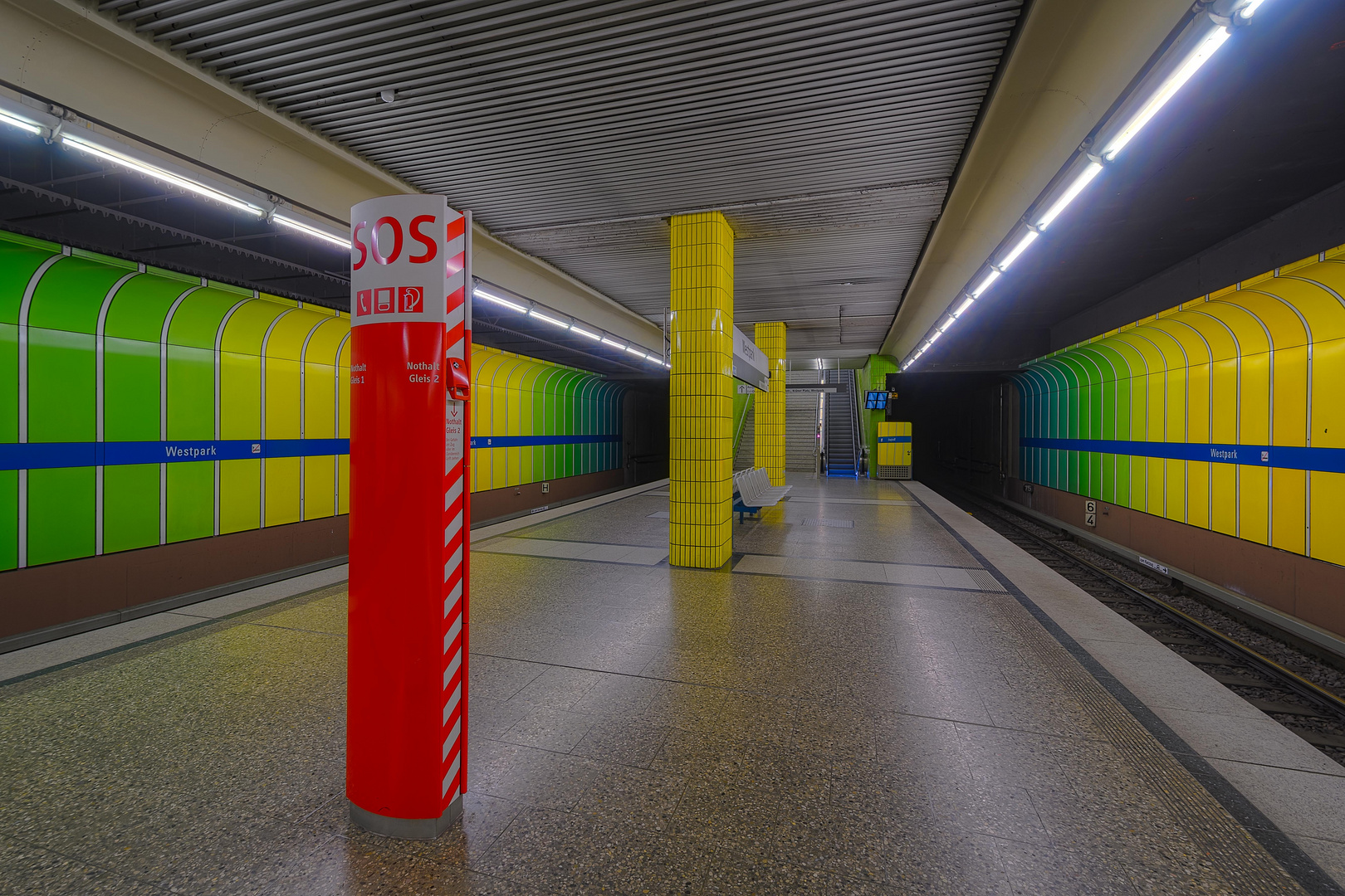 München, Linie U6, Station 'Westpark'