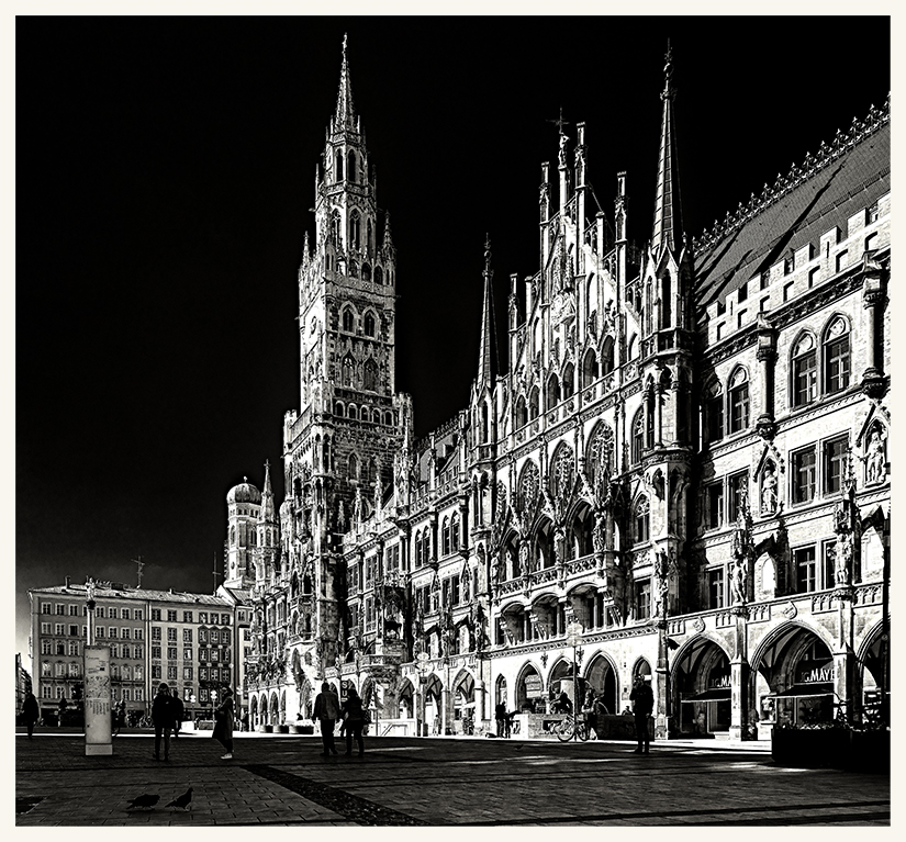 München Marienplatz Rathaus