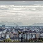 München - mit föhngrauem Oberland