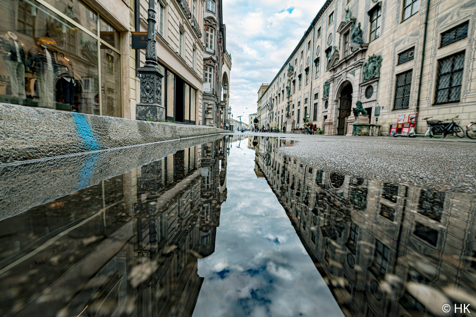 München nach dem Regen