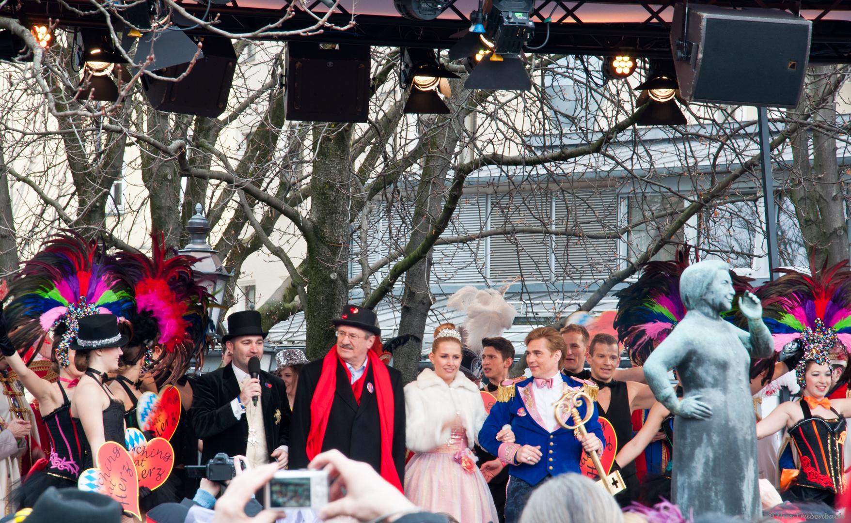 "München narrisch" auf dem Viktualienmarkt (1)