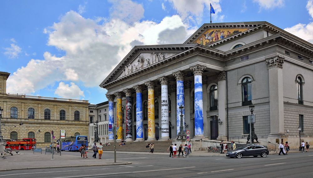 München - Nationaltheater, Max-Joseph-Platz - 