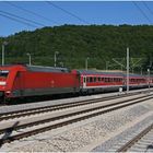 München-Nürnberg-Express in Kinding (Altmühltal)