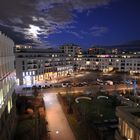 München Obergiesing bei Vollmond, ehemaliges AGFA-Gelände