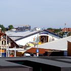 München Oktoberfest Wiesnaufbau3