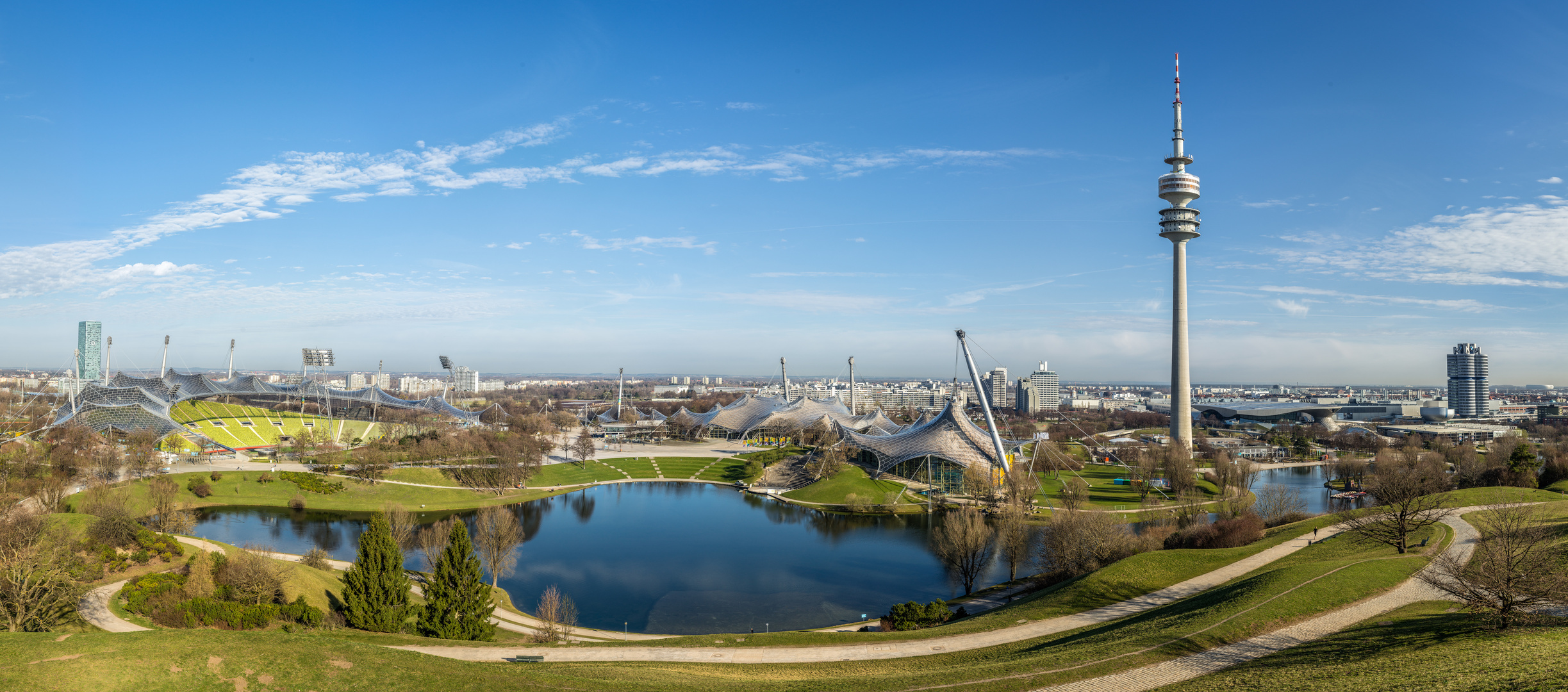 München - Olympiapark im März 2014