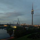 München Olympiapark - Olympiaturm - Olympiastadion