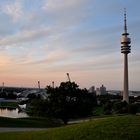 München - Olympiaturm, -stadion und -see