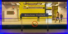 München Schwabin - U Bahn Münchner Freiheit - 02