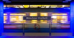 München Schwabin - U Bahn Münchner Freiheit - 04