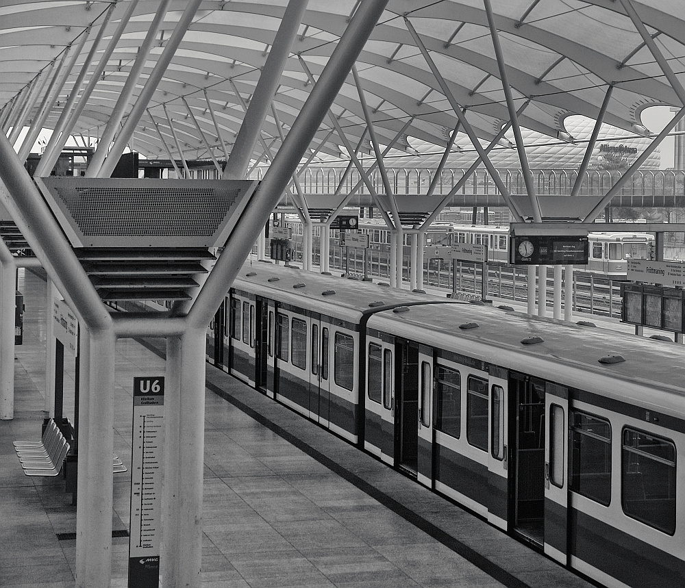 München U-Bahn Fröttmaning II