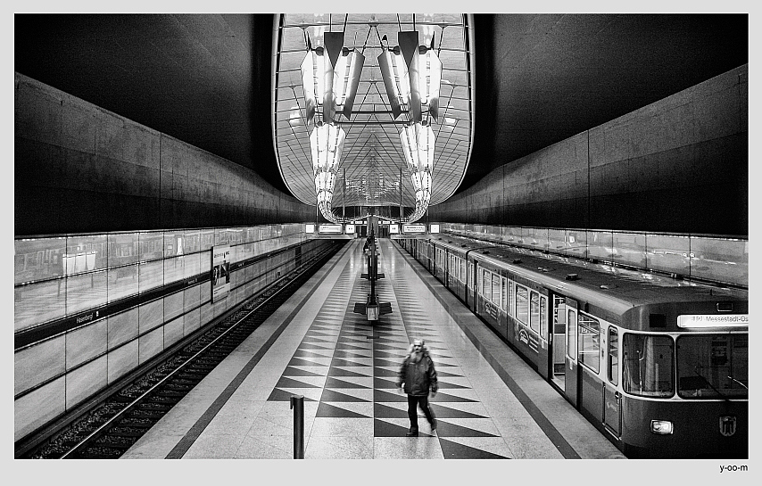 München U-Bahn Hasenbergl II