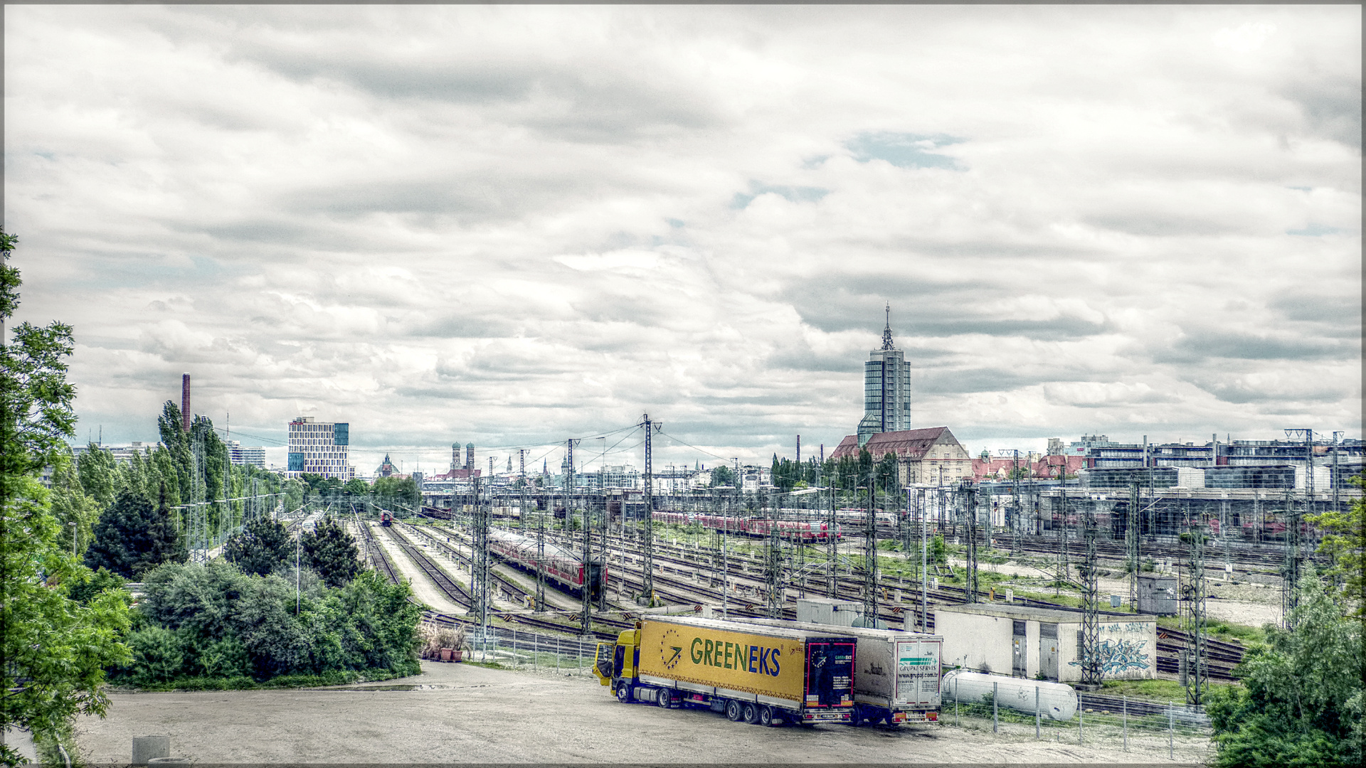 München - Verkehr auf Schiene