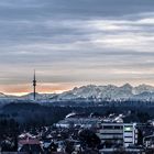 München Winter Panorama