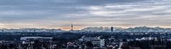 München Winter Panorama