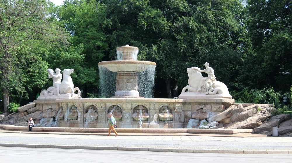 München Wittelsbacher Brunnen