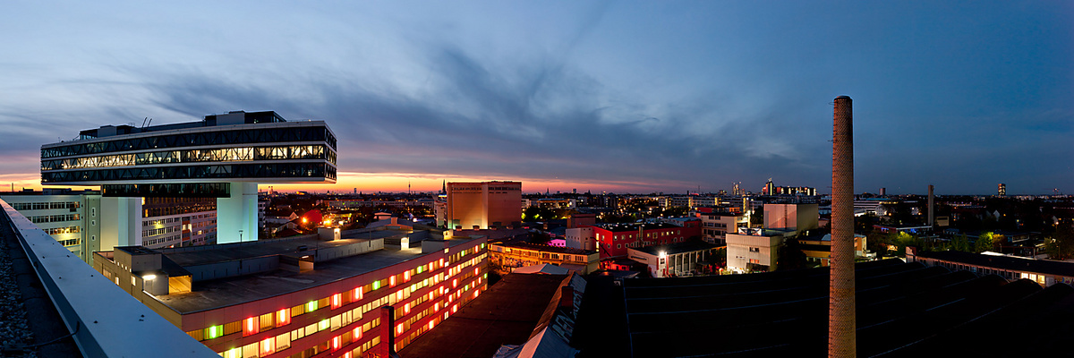München zur blauen Stunde