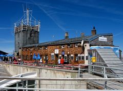 Muenchener Haus auf der Zugspitze