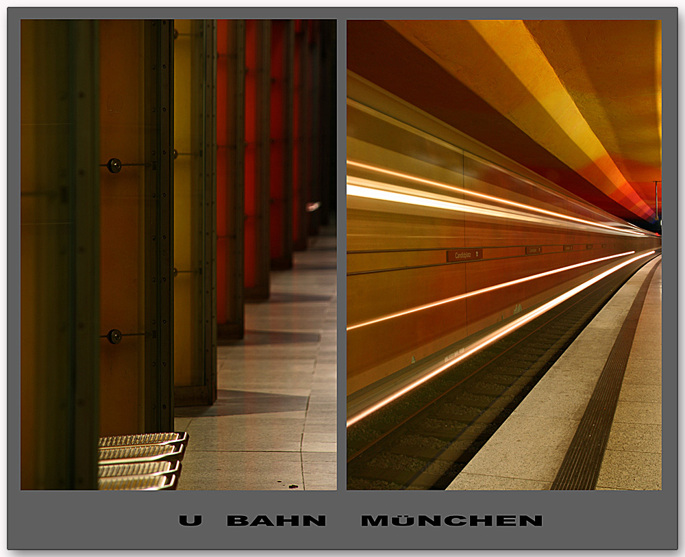 Münchener U-Bahn Munich underground, subway II