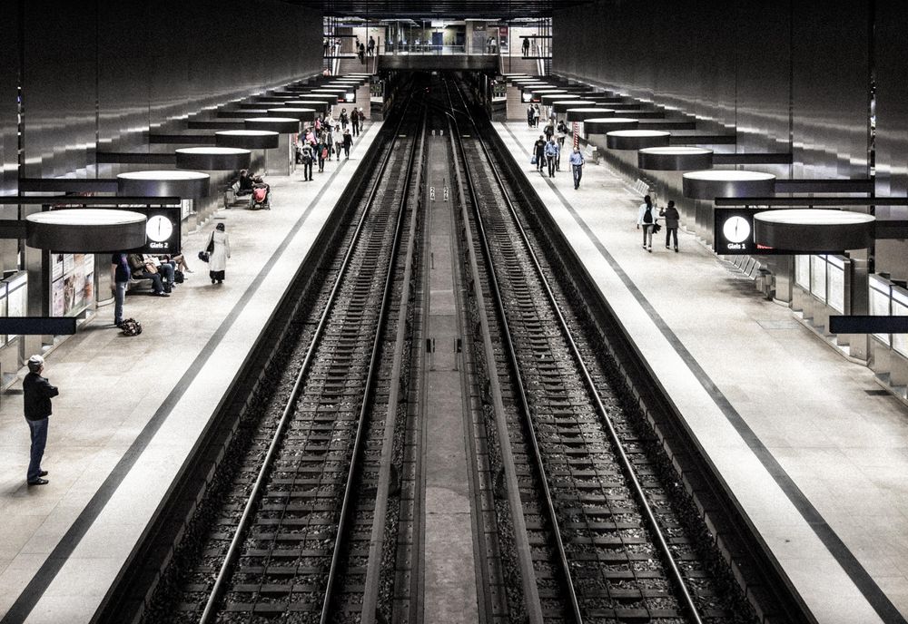 Münchener U-Bahn - Olympia-Einkaufszentrum