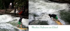 Münchens Surferszene am Eisbach