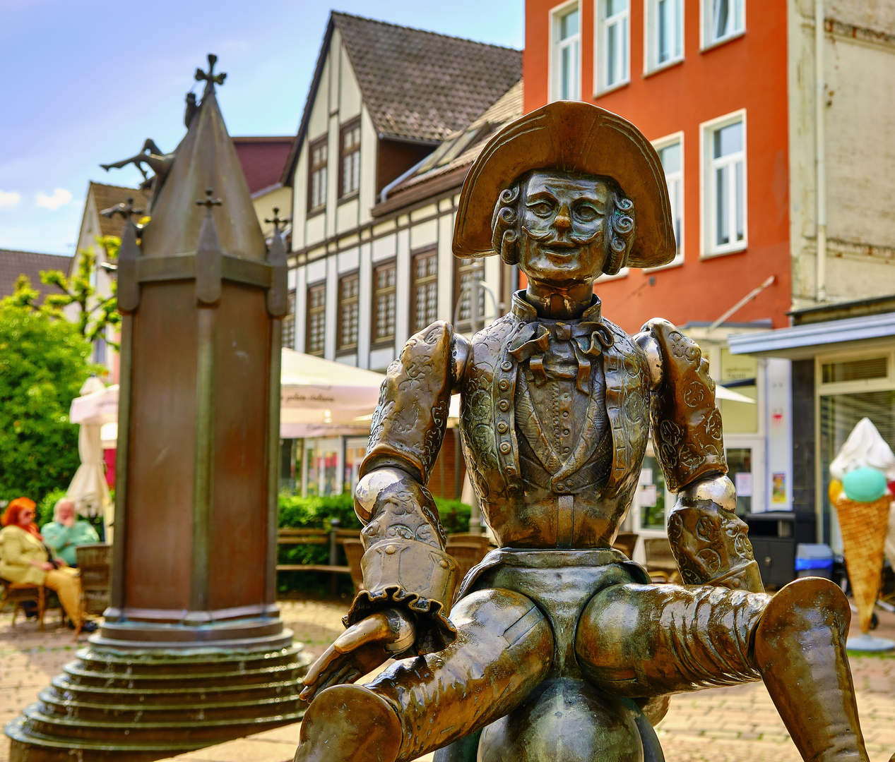 Münchhausen-Brunnen in Bodenwerder