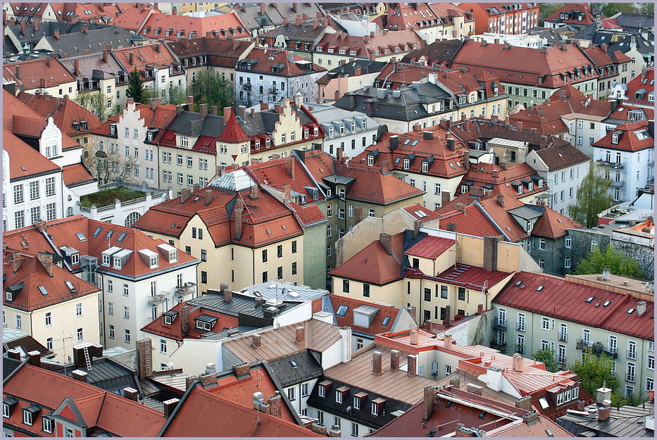 Münchner Dachlandschaften..