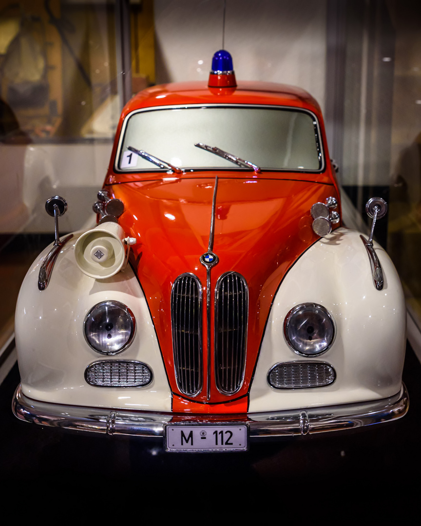 Münchner Feuerwehrmuseum - BMW Modell