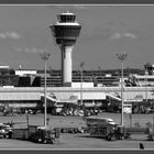 Münchner Flughafen.