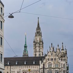 münchner kindl auf der turmspitze