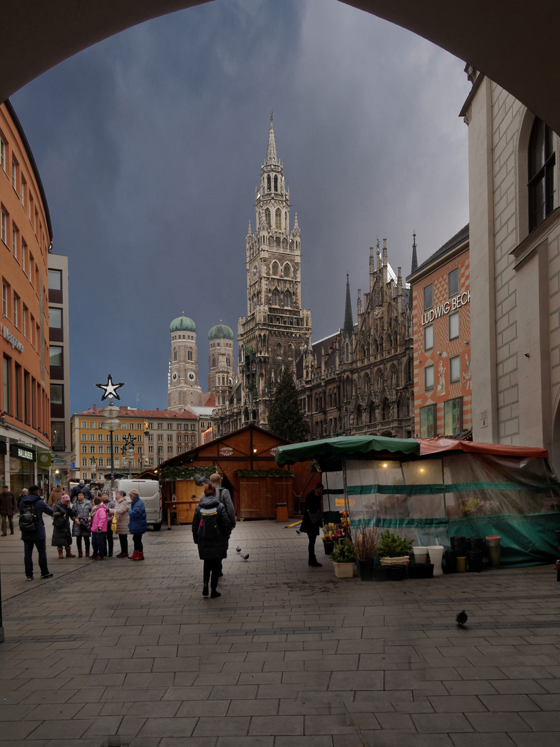 Münchner Marienplatz