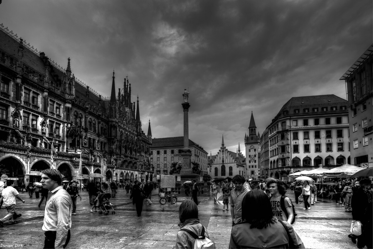 Münchner Marienplatz