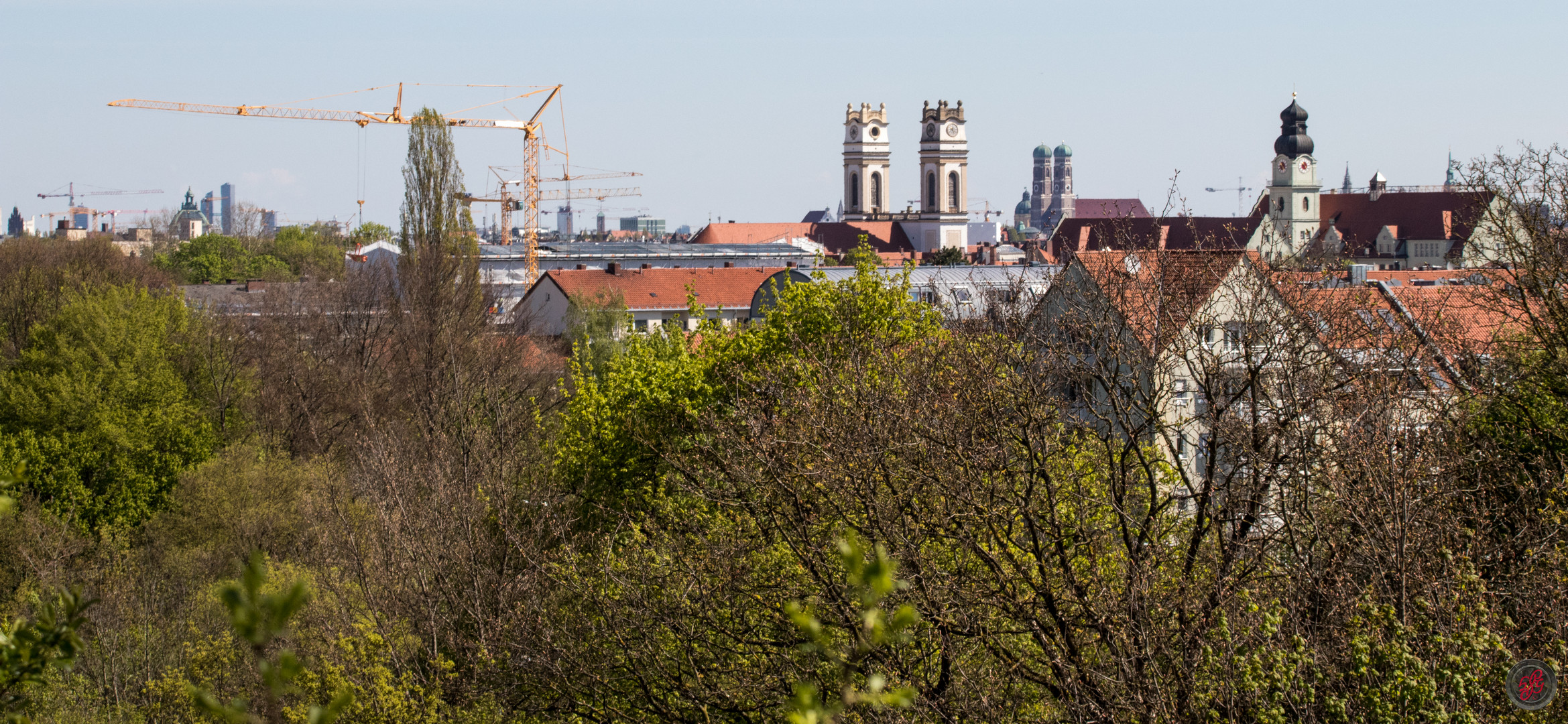 Münchner Skyline ...