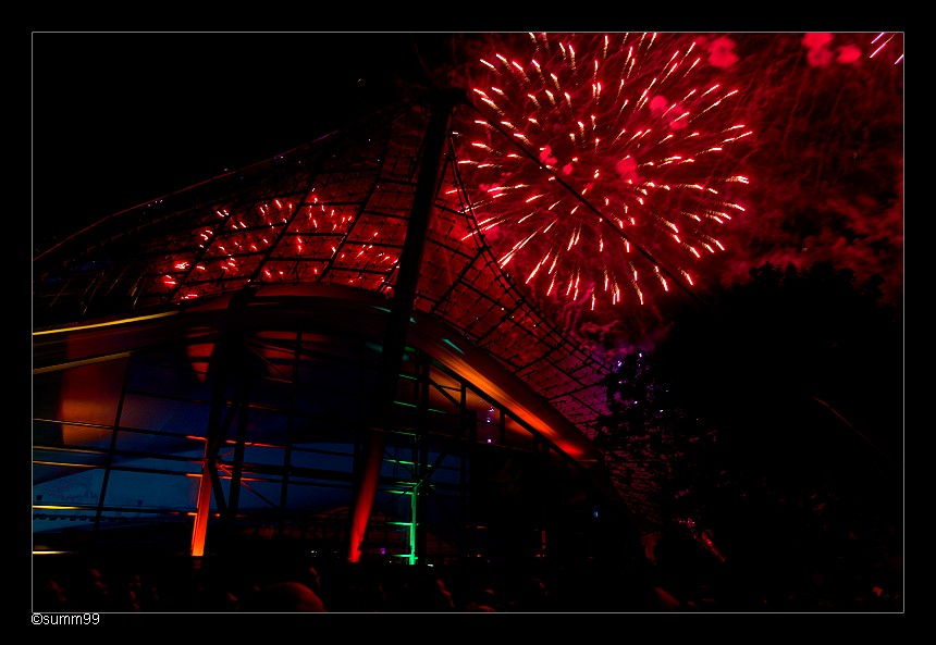 Münchner Sommernachtstraum Feuerwerk