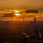 Münchner Sonnenuntergang