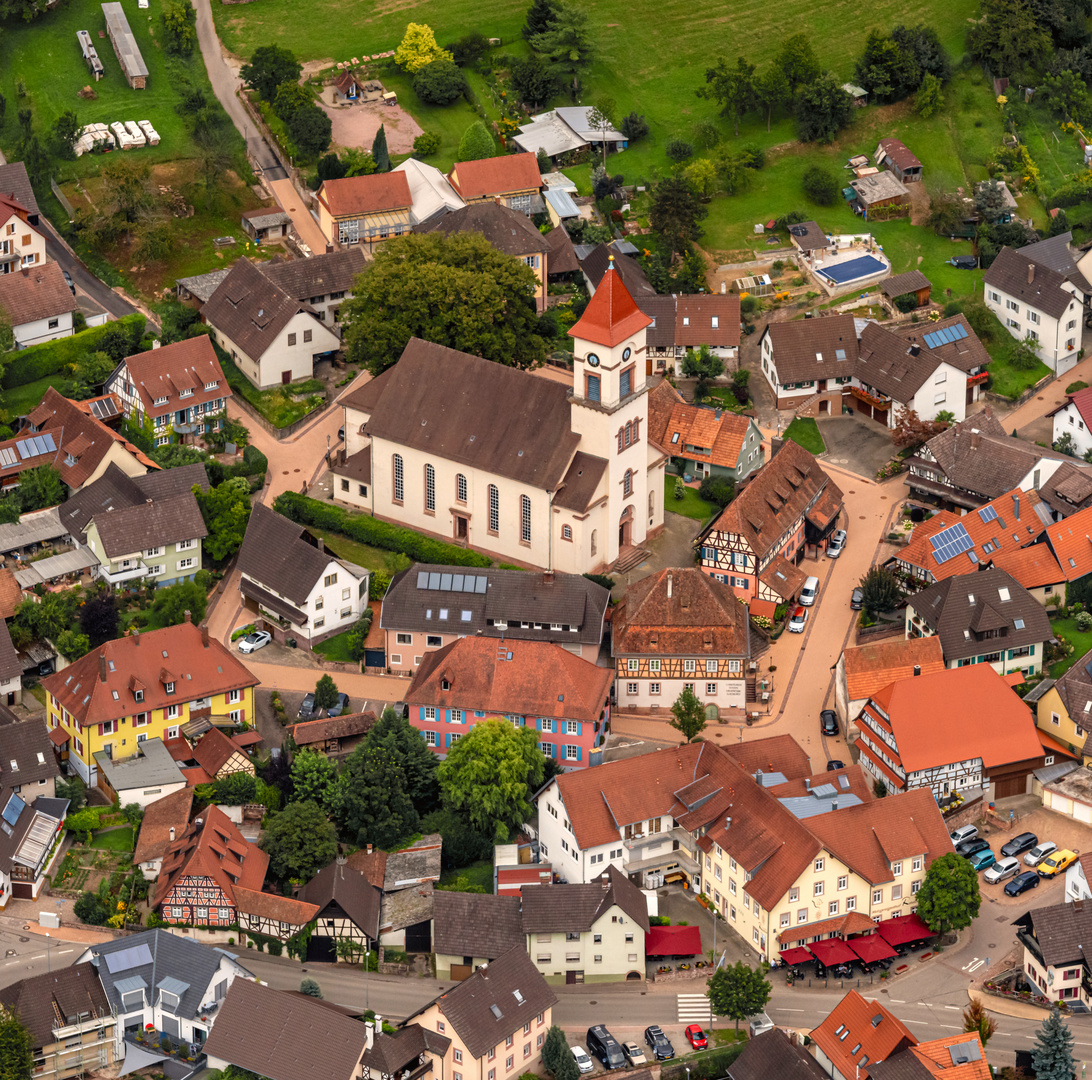 Münchweier ein kleiner Ortsteil von Ettenheim 