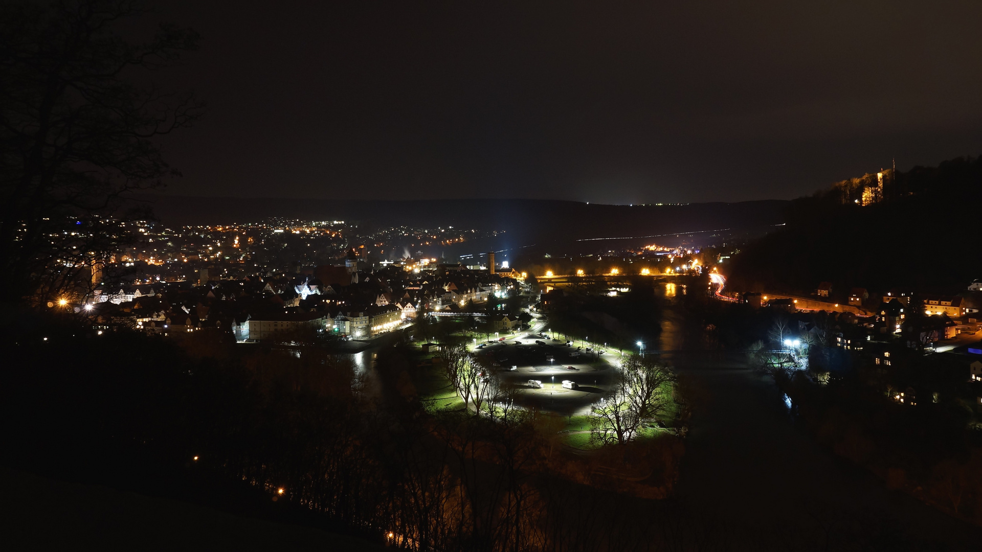 Münden bei Nacht