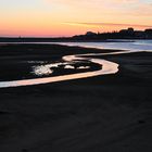 Mündung des Douro bei Porto im Abendlicht