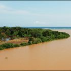 Mündungsdelta des Arroyo Colotepec in Oaxaca (Mexiko)