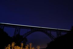 Müngstener Brücke bei Nacht