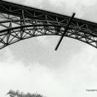 Müngstener Brücke im Herbst 1998