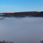 Müngstener Brücke im Nebel