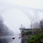 Müngstener Brücke im Nebel