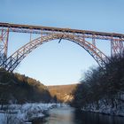 Müngstener Brücke im Winter