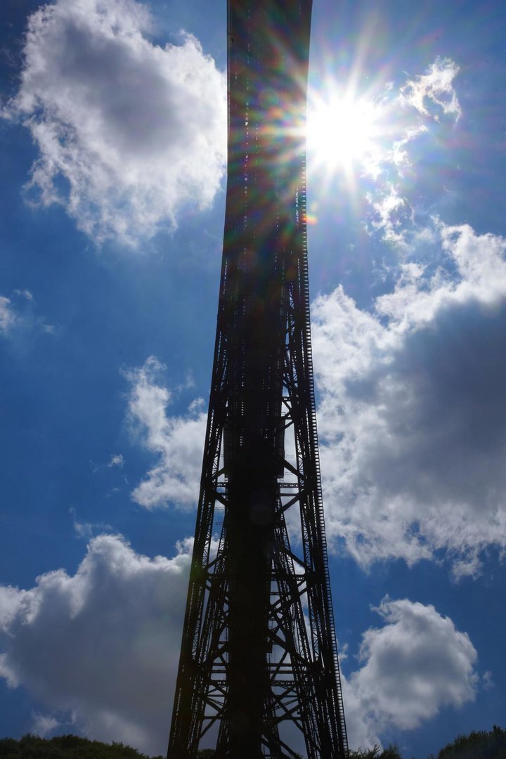 Müngstener Brücke von unten